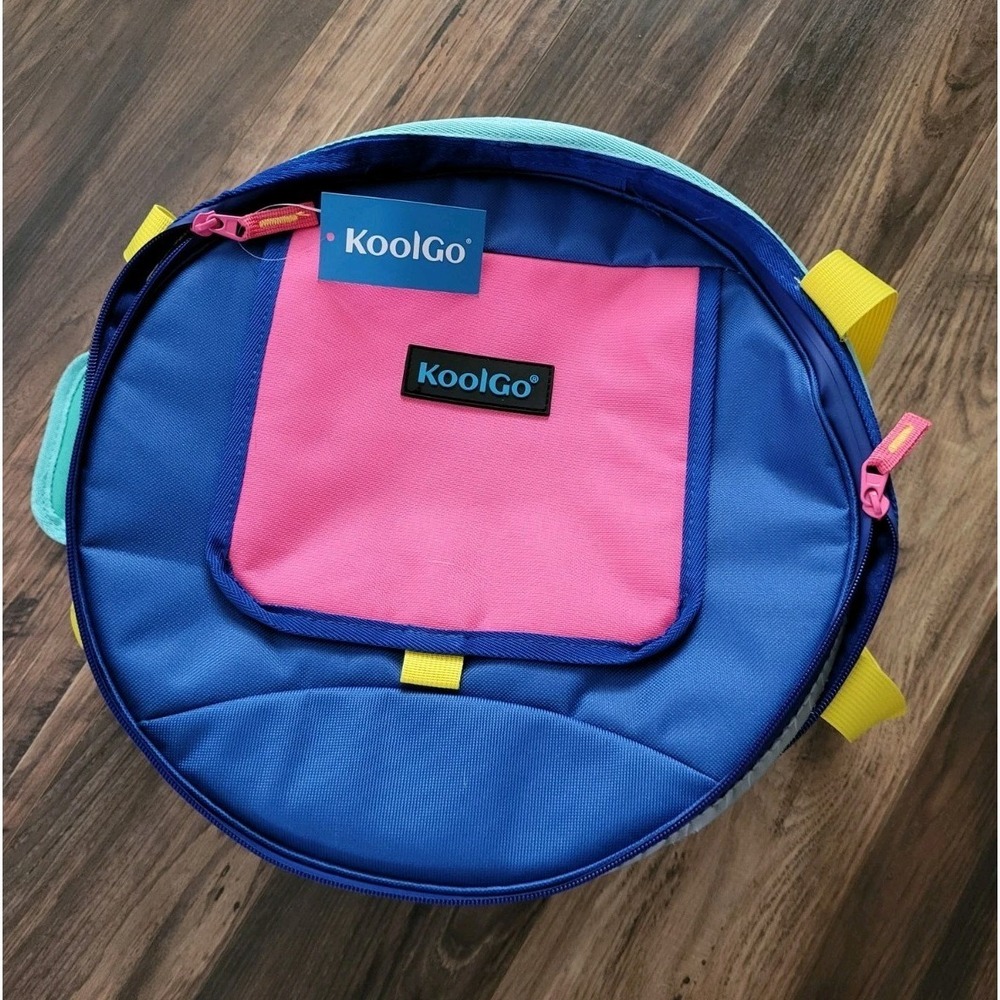 New Koolgo 24 Can Barrel Collapsible Cooler Multicolor Neon